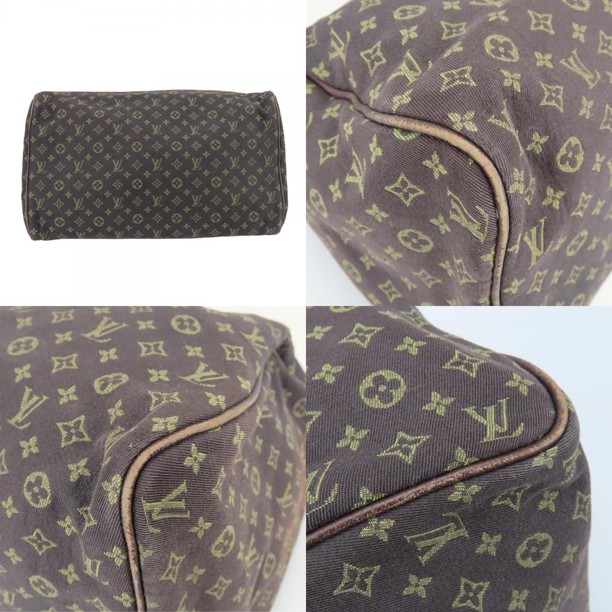 Louis Vuitton Handbag Speedy 30 Monogram Mini Ebene Female — view 3
