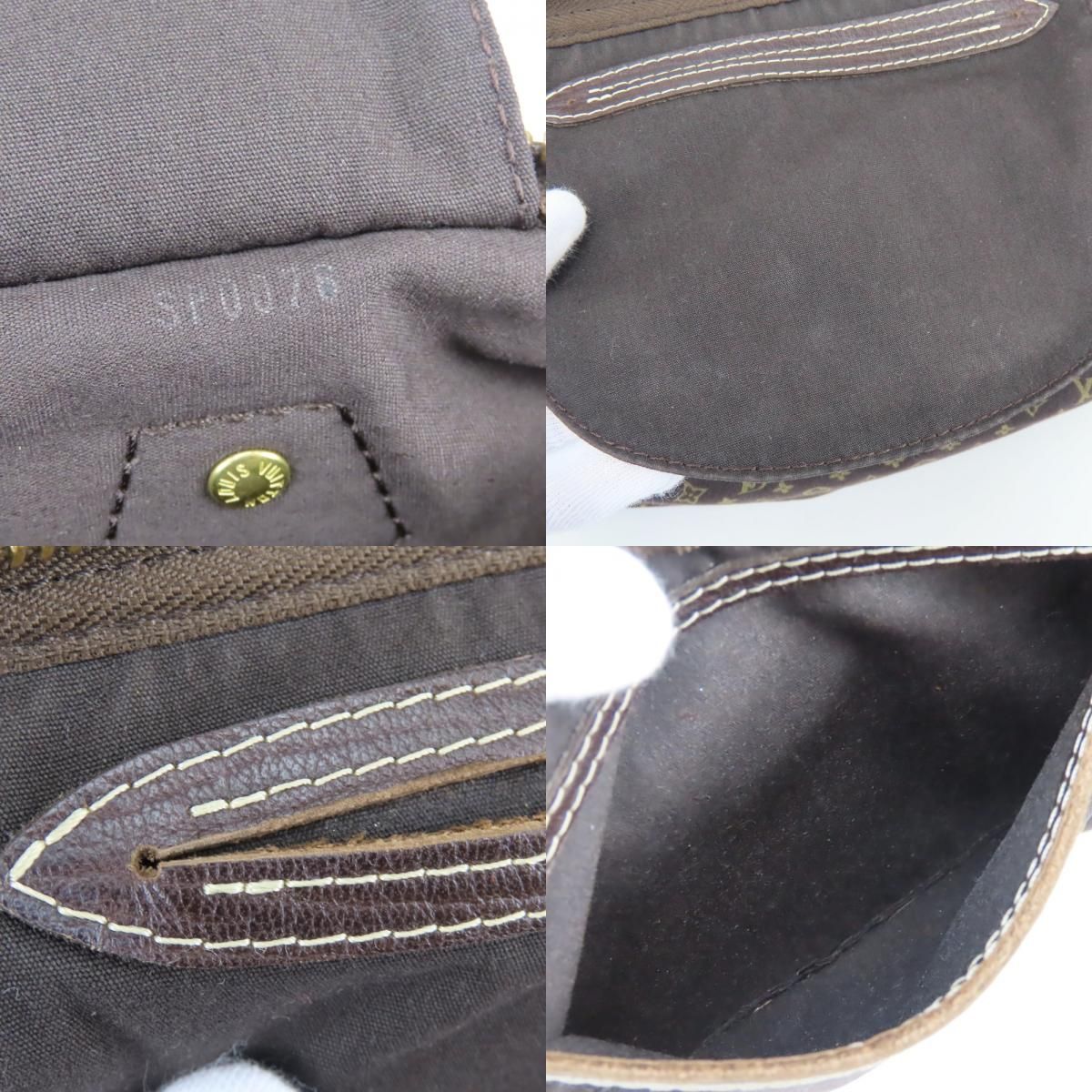 Louis Vuitton Handbag Speedy 30 Monogram Mini Ebene Female — view 8