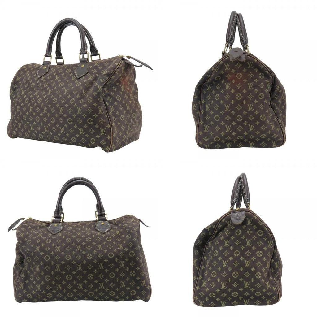 Louis Vuitton Handbag Speedy 30 Monogram Mini Ebene Female — view 2