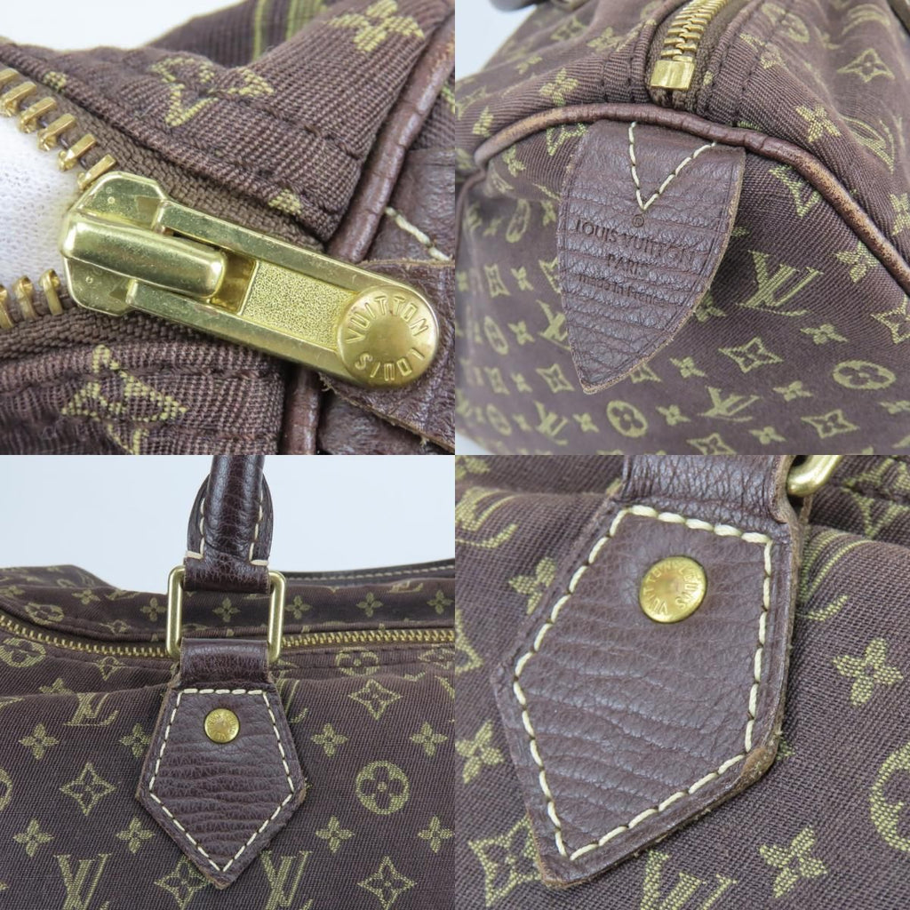 Louis Vuitton Handbag Speedy 30 Monogram Mini Ebene Female — view 5