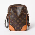 Louis Vuitton Amazon Shoulder Bag Monogram Leather Brown — view 2