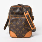 Louis Vuitton Amazon Shoulder Bag Monogram Leather Brown