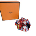 Hermes Silk Cosage Flower Brooch