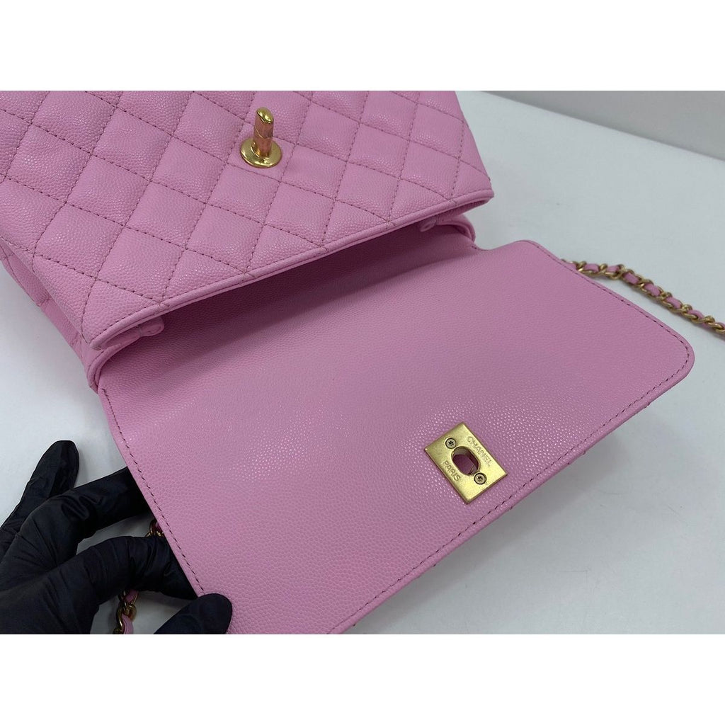 Chanel Shoulder Bag Coco Handle — view 8