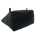 Prada Logo Leather 2-Way Shoulder Bag Mini Tote Black — view 7