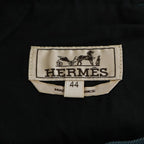 Hermes Series Button Green Denim Pants 44 — view 3