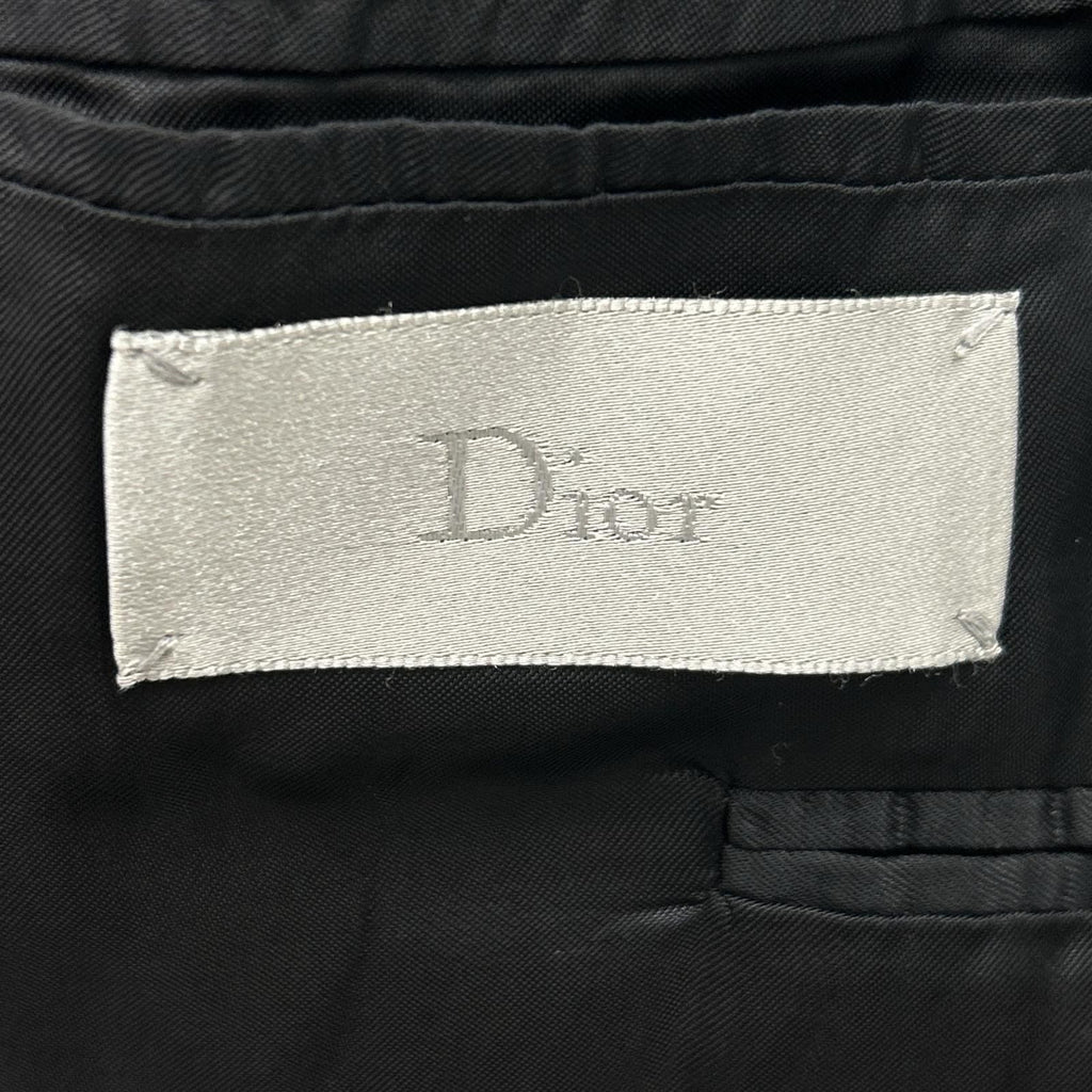 Dior Homme Classic Narrow Lapel Tailored Jacket Black 48 — view 4