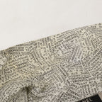 Chanel Logo Print Ramie Short Sleeve Blouse 40 — view 6
