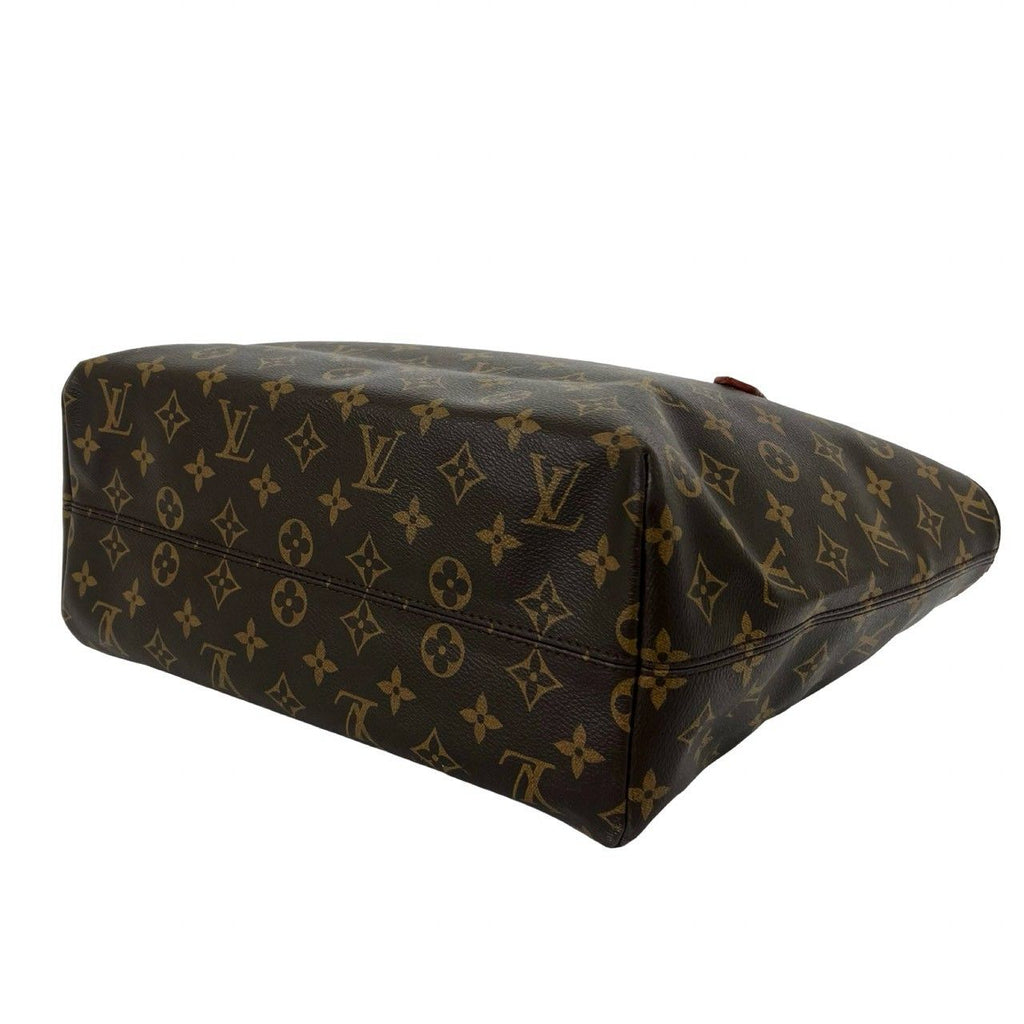 Louis Vuitton Raspail PM Monogram Leather Tote Business Brown — view 8