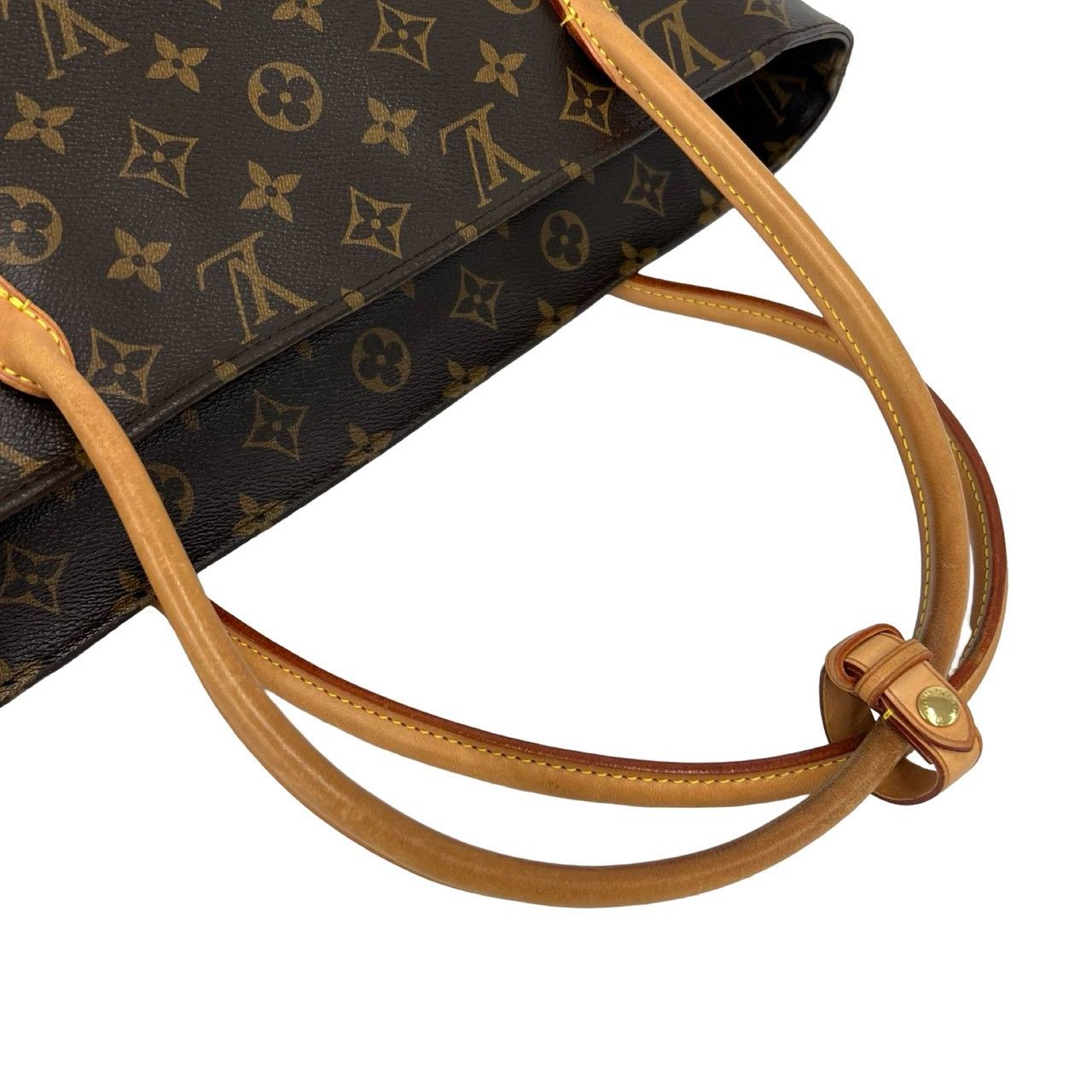 Louis Vuitton Raspail PM Monogram Leather Tote Business Brown — view 4