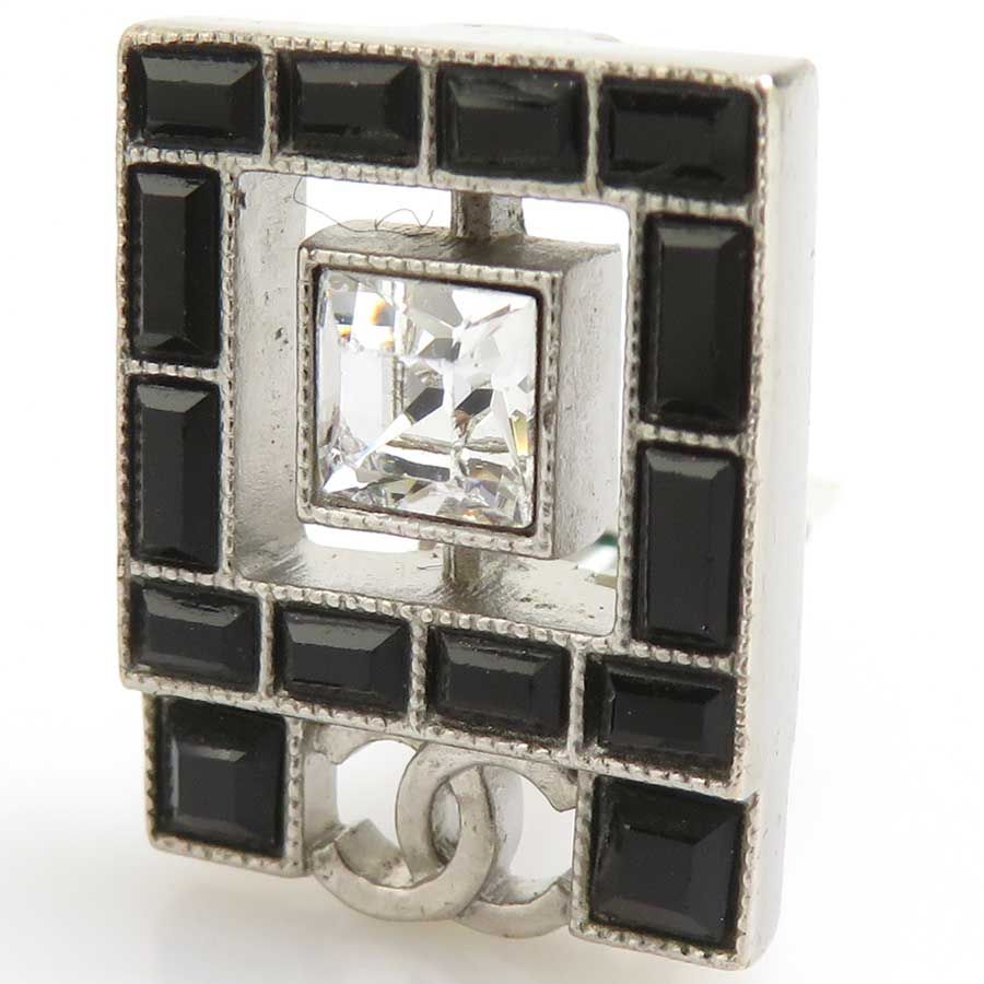 Chanel Earrings Silver — view 8