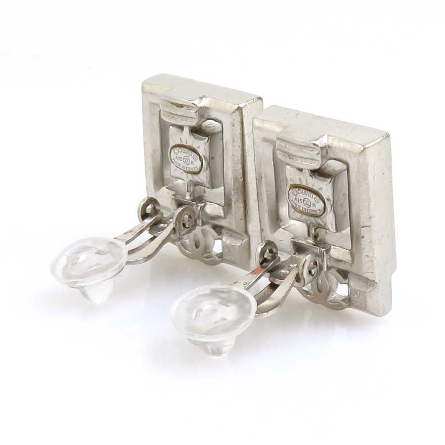 Chanel Earrings Silver — view 3