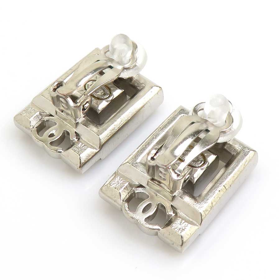Chanel Earrings Silver — view 6