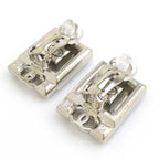 Chanel Earrings Silver — view 6