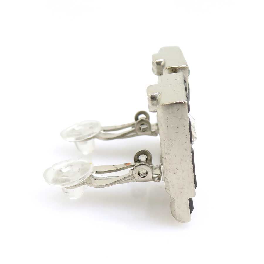 Chanel Earrings Silver — view 2