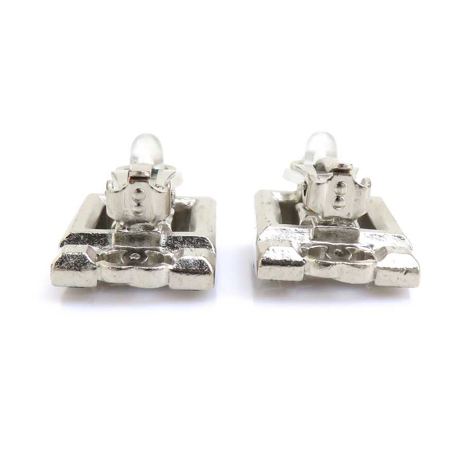 Chanel Earrings Silver — view 7