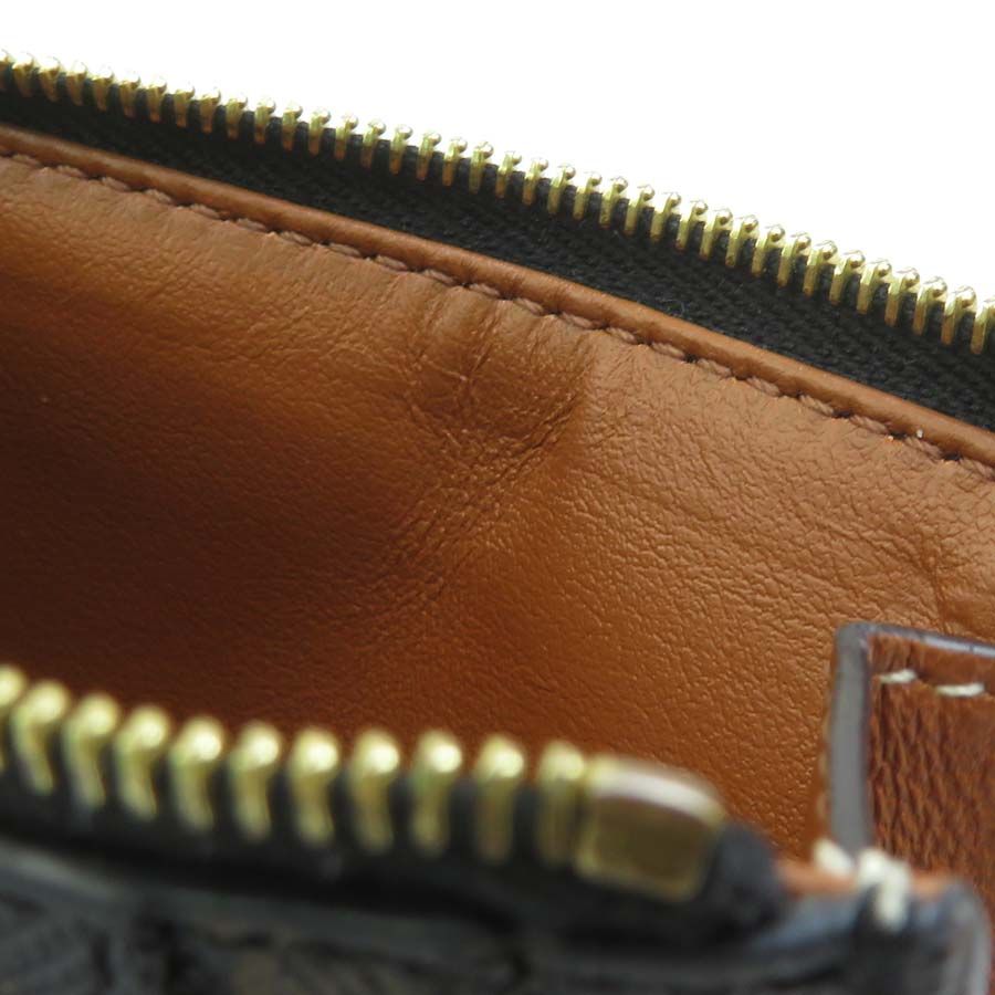 Celine Coin Case Coin Purse Brown — view 9