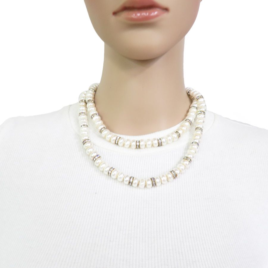 Celine Necklace White — view 8