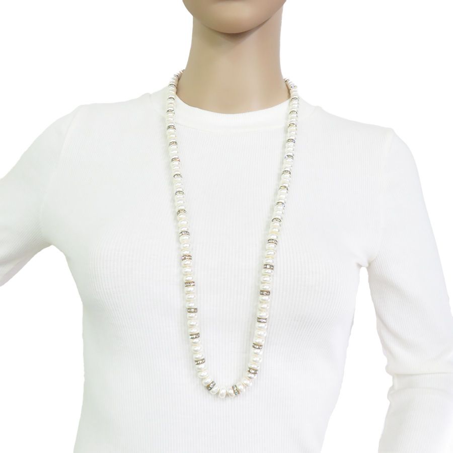 Celine Necklace White — view 7