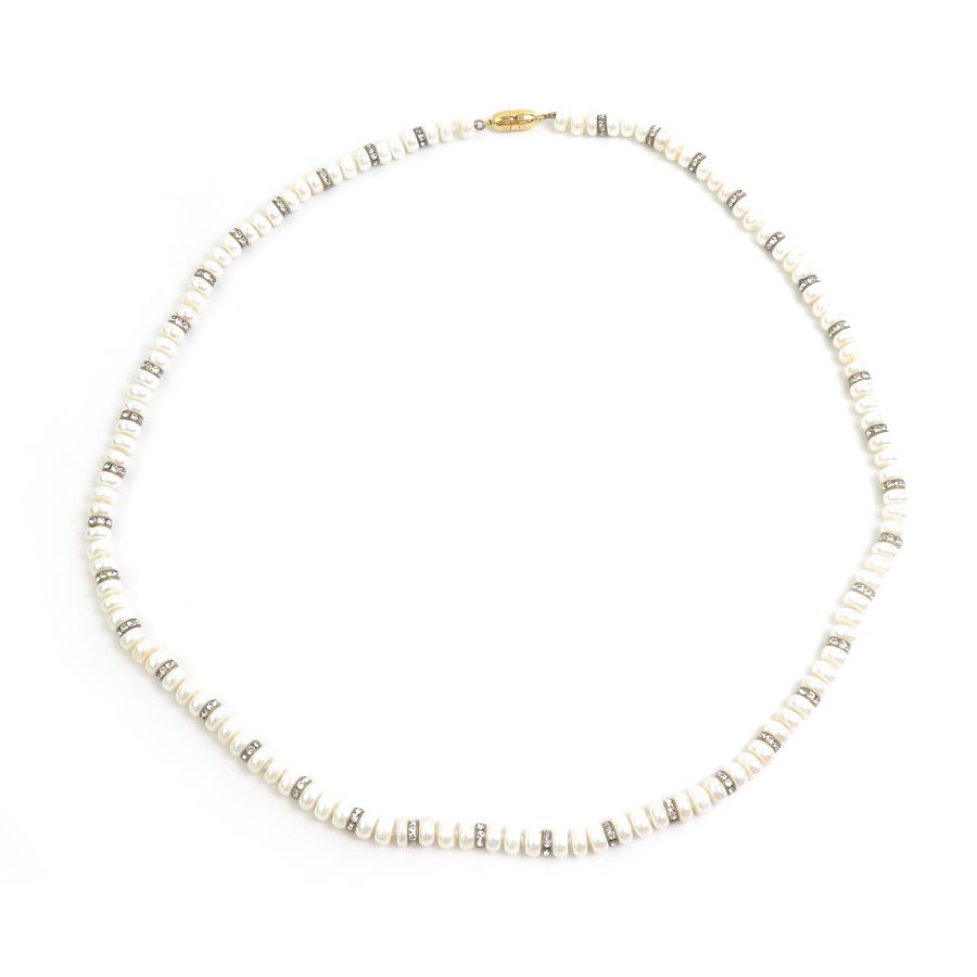 Celine Necklace White