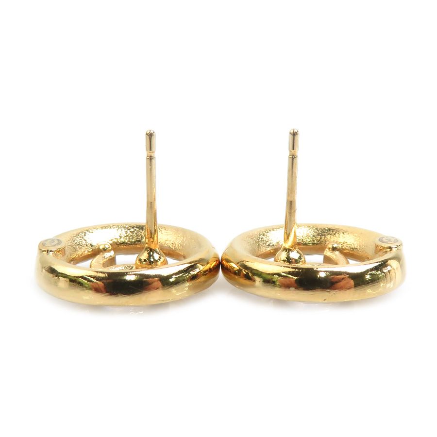 Chanel Earrings White Gold — view 5