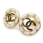 Chanel Earrings White Gold — view 2