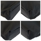 Prada Tessuto Black Silver Nylon Tote Shoulder — view 3