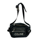 Celine Trekking Black Silver Handbag