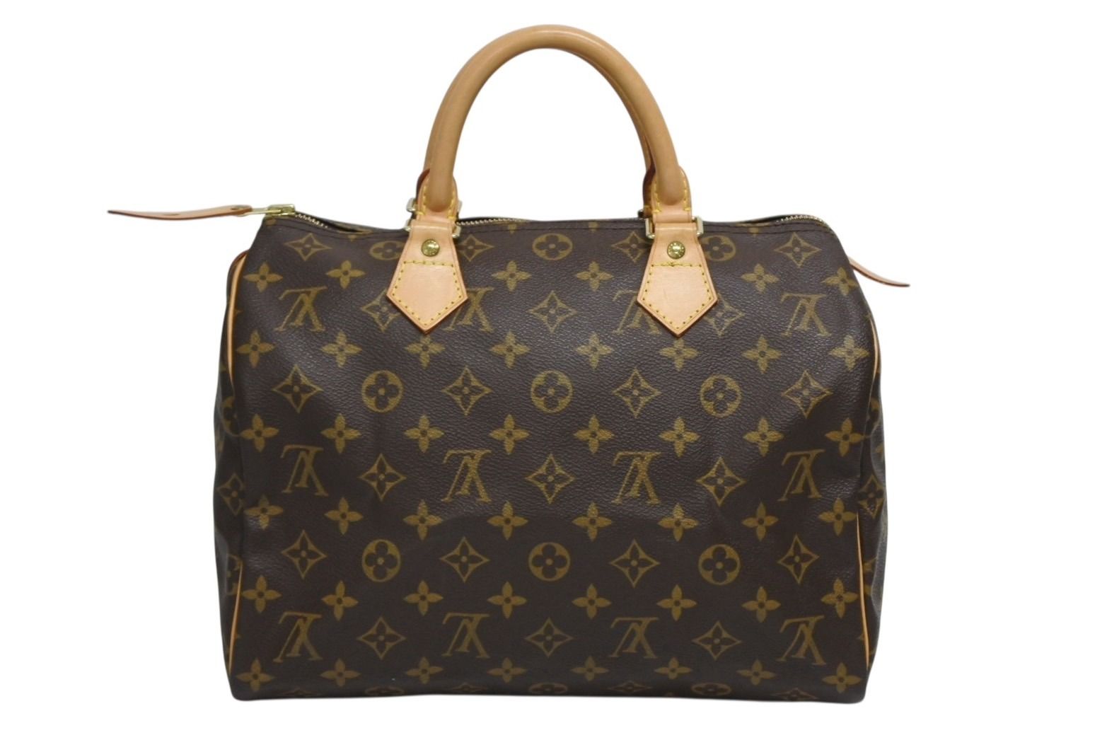 Louis Vuitton Speedy 30 Handbag Monogram Brown — view 2