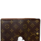 Louis Vuitton Bifold Wallet Portmonevier Tresor Monogram Brown — view 8