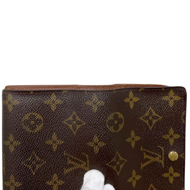 Louis Vuitton Bifold Wallet Portmonevier Tresor Monogram Brown — view 8