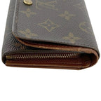 Louis Vuitton Bifold Wallet Portmonevier Tresor Monogram Brown — view 9