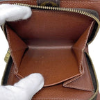 Louis Vuitton Bifold Wallet Compact Zip Monogram Brown — view 3