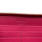 Prada L Zipper Wallet 1 Leather Peonia Pink — view 3