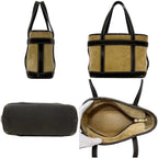 Loewe Mini Bag Anagram 29 Suede Leather Beige Brown — view 2