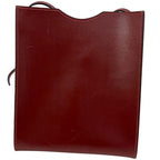 Hermes Shoulder Bag Pochette Onimetou Leather Box Calf Rouge Ash Bordeaux — view 9