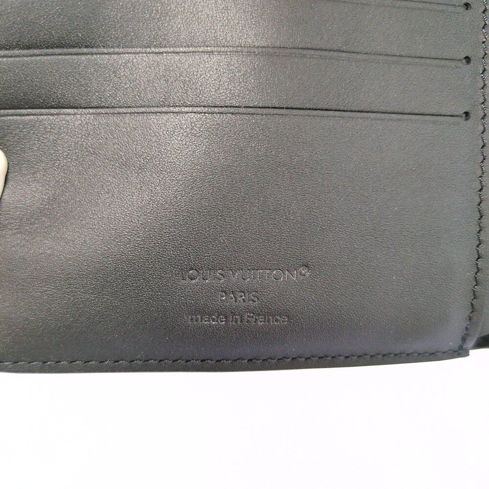 Louis Vuitton LV Aerogram foldedwallet Black Wallet — view 7