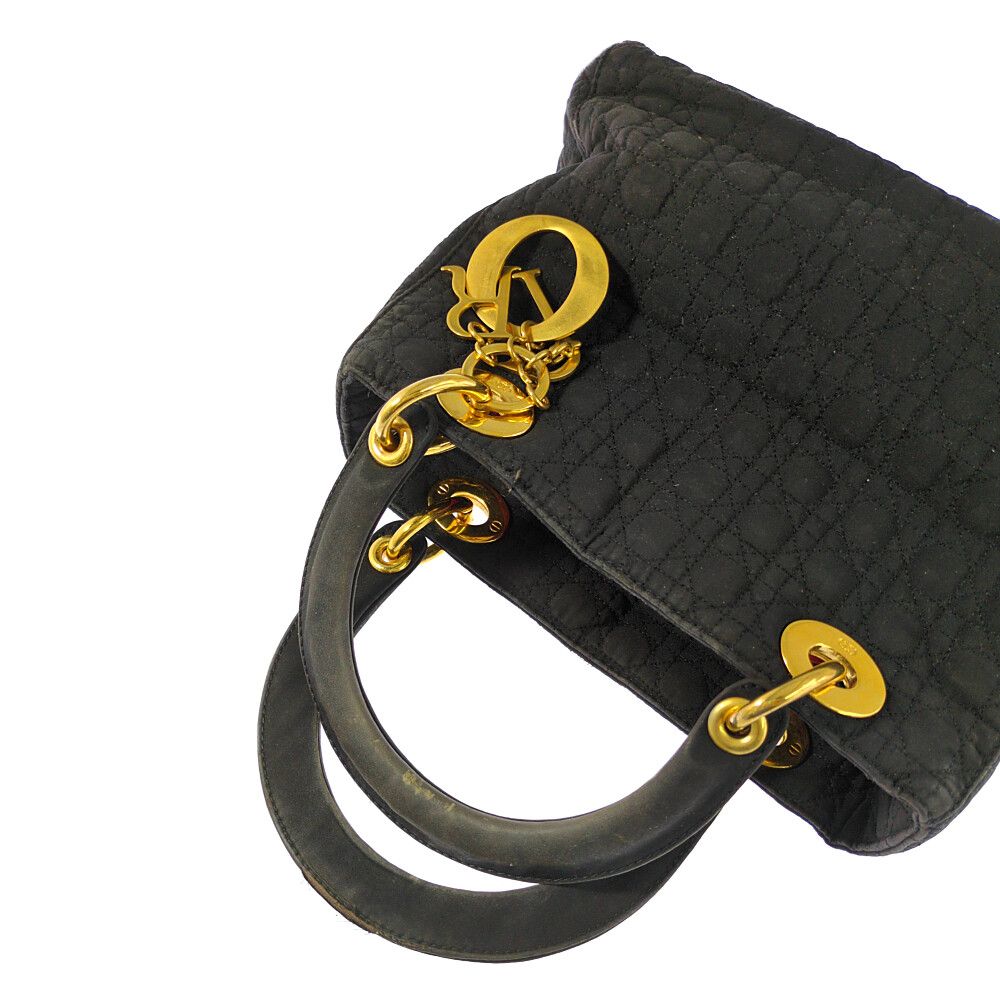 Dior Lady Handbag Black All b — view 8