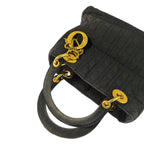 Dior Lady Handbag Black All b — view 8