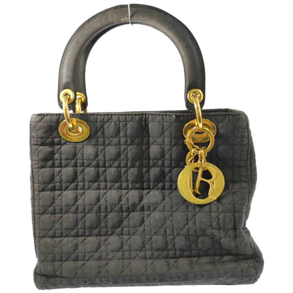 Dior Lady Handbag Black All b