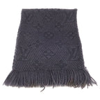 Louis Vuitton Wool Silk Echarpe Logomania