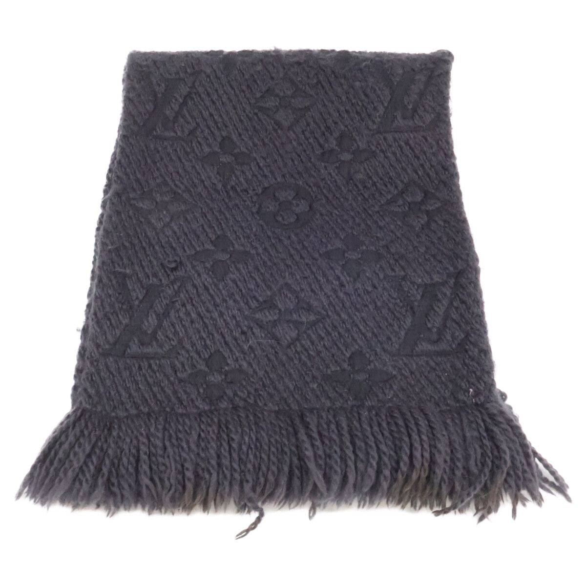Louis Vuitton Wool Silk Echarpe Logomania