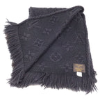 Louis Vuitton Wool Silk Echarpe Logomania — view 3