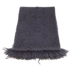 Louis Vuitton Wool Silk Echarpe Logomania — view 2