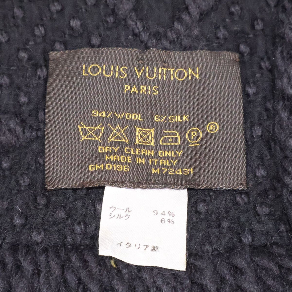 Louis Vuitton Wool Silk Echarpe Logomania — view 4