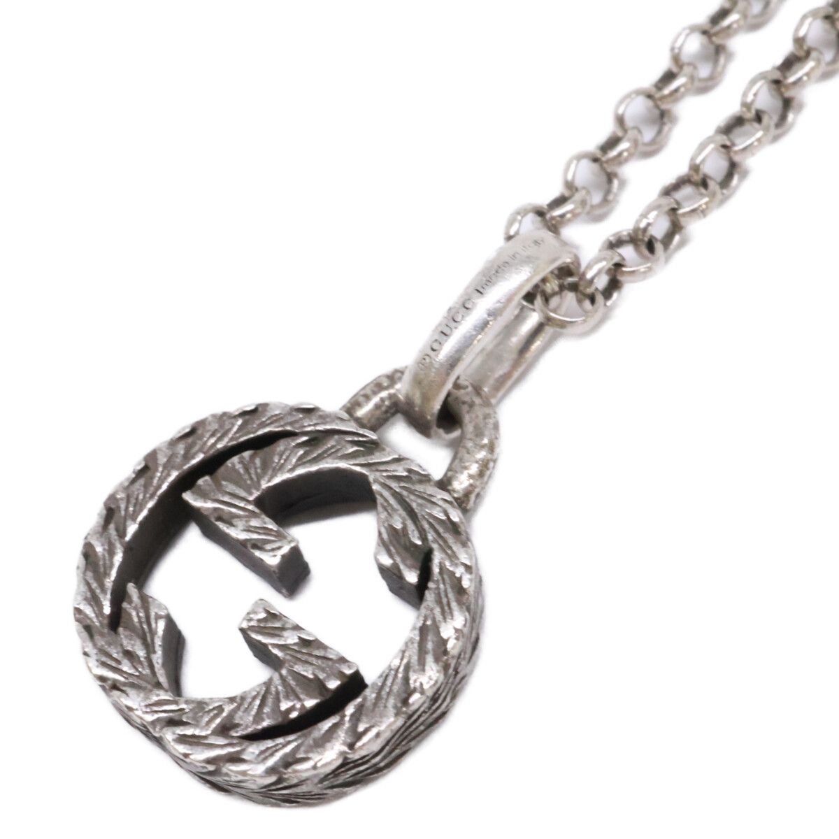 Gucci Arabesque Interlocking Necklace — view 4