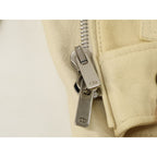 Dior Swords Bee Goat Leather Double Rider's Jacket — view 8