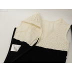 Dior Flower Lace Neck Sleeveless Dress — view 5