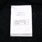 Chanel Pret a Porter Collection Rhinestone Button Ruffle Cardigan 36 — view 5