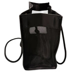 Fendi Mesh Black Gold Leather Tote — view 3